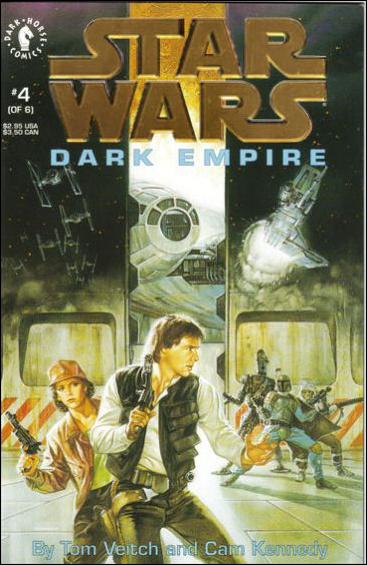 Star Wars: Dark Empire issue 4-B Gold Foil Cover