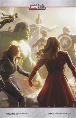 Avengers Assemble (2024) issue 1-E Ryan Meinerding Marvel Studios Wraparound Cover