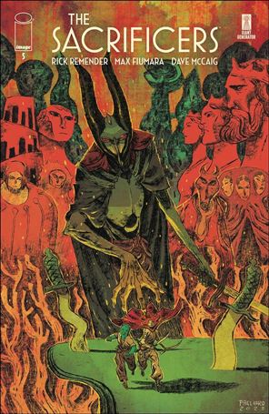 Sacrificers issue 5-B Alberto Pagliaro Cover