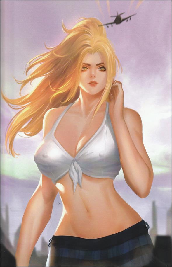 Valkyrie Saviors (2018) issue 3-C Flight of Larissa Virgin Cover