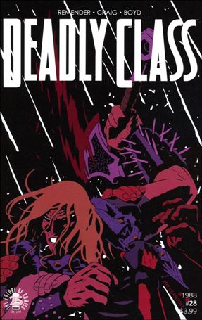 Deadly Class issue 28-B Andrew MacLean Cover