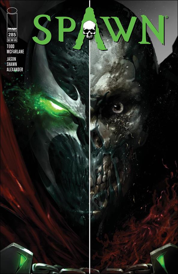 Spawn issue 285 Francesco Mattina Cover