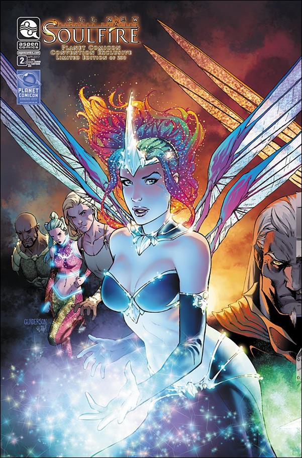 All-New Michael Turner's Soulfire issue 2-D Jordan Gunderson Planet Comicon Cover 1/200