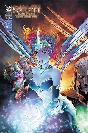 All-New Michael Turner's Soulfire issue 2-D Jordan Gunderson Planet Comicon Cover 1/200