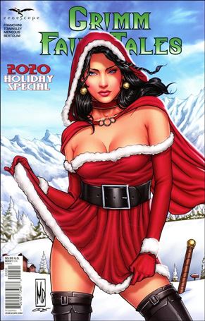 Grimm Fairy Tales Holiday Special issue 2020-C Michael Dipascale Cover
