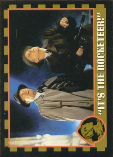 Rocketeer (Base Set) card 75 "It's the Rocketeer!"