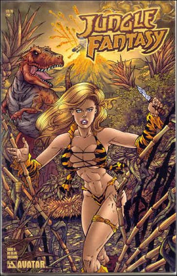 Jungle Fantasy issue 4-G Volcanic Cover 1/750