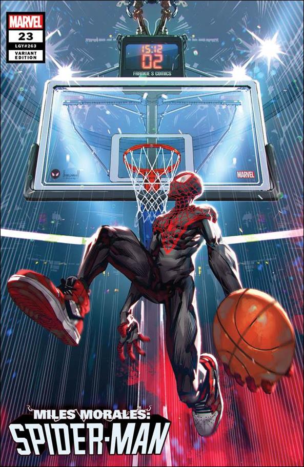 Miles Morales: Spider-Man (2018) issue 23-D Kael Ngu Frankie's Comics Cover