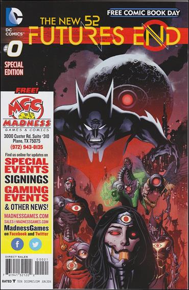 New 52: Futures End  issue 0-H Madness Games & Comics Cover