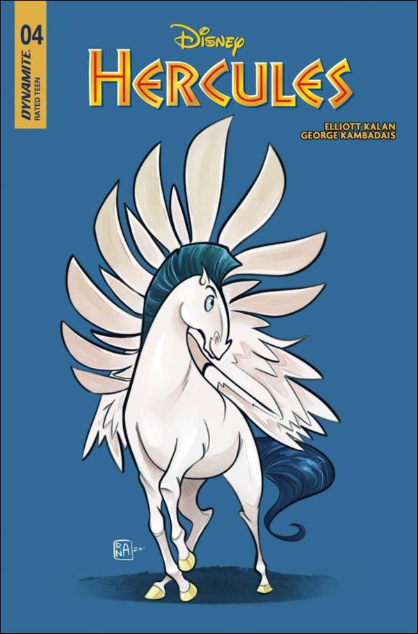 Hercules (2024) issue 4-D Alessandro Ranaldi Negative Space Cardstock Cover