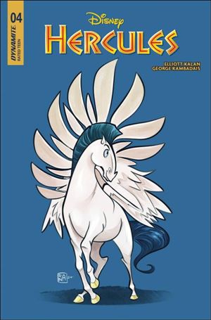Hercules (2024) issue 4-D Alessandro Ranaldi Negative Space Cardstock Cover