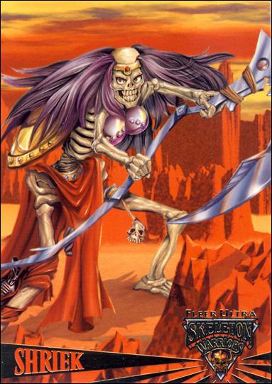 Fleer Ultra Skeleton Warriors (Base Set) card 20 Shriek