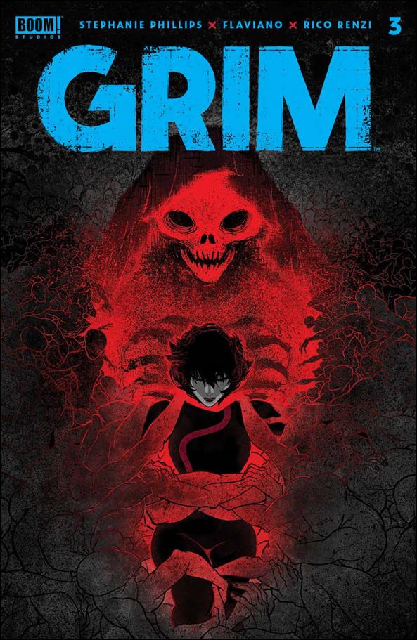 Grim issue 3-H Flaviano Cover (2nd Printing)