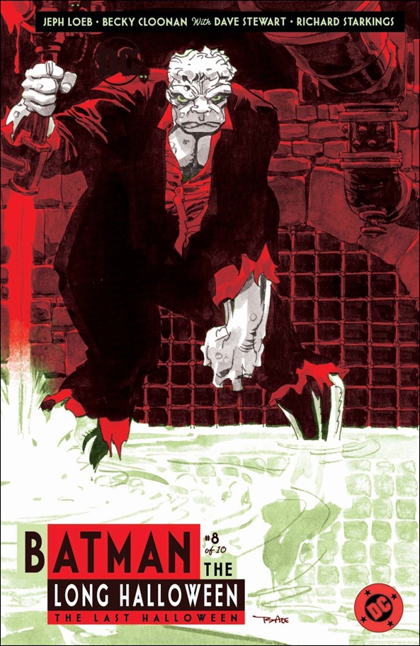 Batman: The Long Halloween - The Last Halloween (2024) issue 8 Tim Sale Cardstock Cover