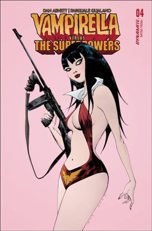 Vampirella vs. the Superpowers issue 4 Jae Lee Cover
