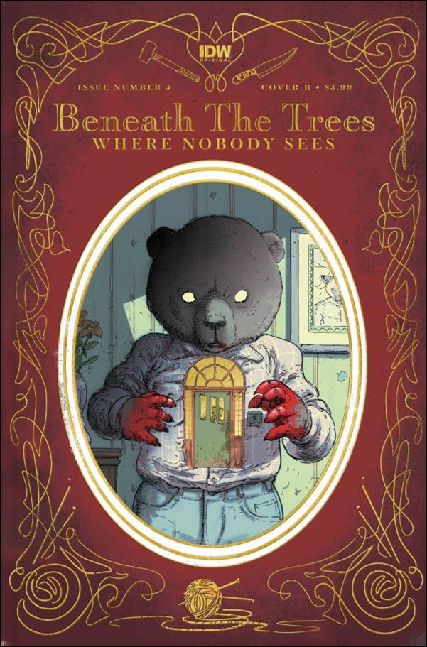 Beneath the Trees Where Nobody Sees issue 3-B Riley Rossmo Cover