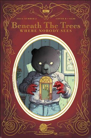 Beneath the Trees Where Nobody Sees issue 3-B Riley Rossmo Cover