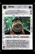Star Wars: Theed Palace Limited (Base Set) card 66 Boss Nass