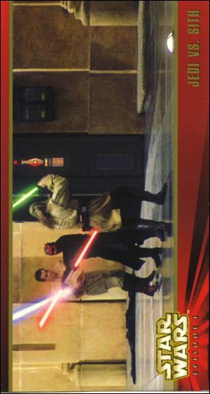 Star Wars: Episode I Widevision: Series 1 (Base Set) card 74 Jedi vs. Sith