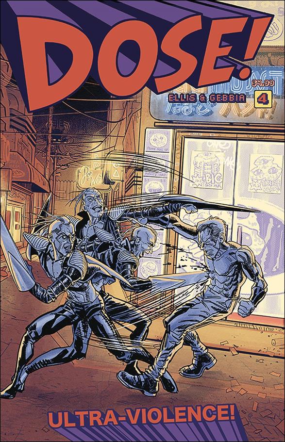 Dose! issue 4 Street Fight Cover