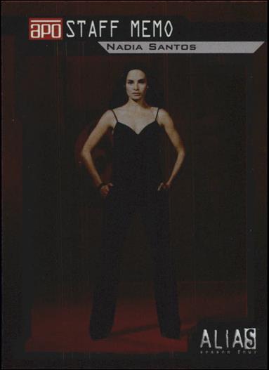 Alias: Season Four (Base Set) card 61 Nadia Santos