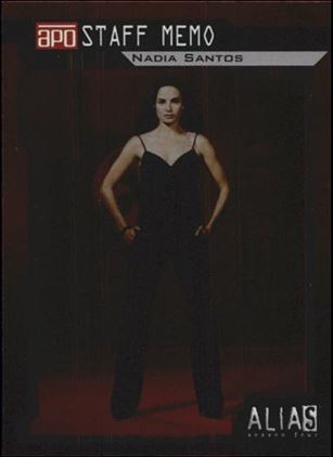 Alias: Season Four (Base Set) card 61 Nadia Santos