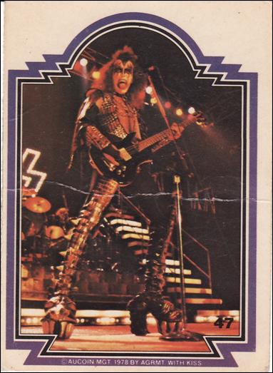 KISS: Series 1 (Base Set) card 47 Gene Simmons
