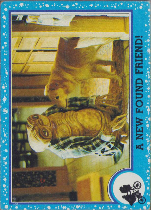 E.T. The Extra-Terrestrial (Base Set) card 24 A New Found Friend!