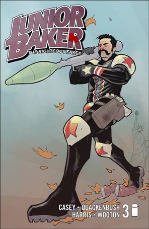 Junior Baker the Righteous Faker issue 3-C Paul Fry 1:15 Cover