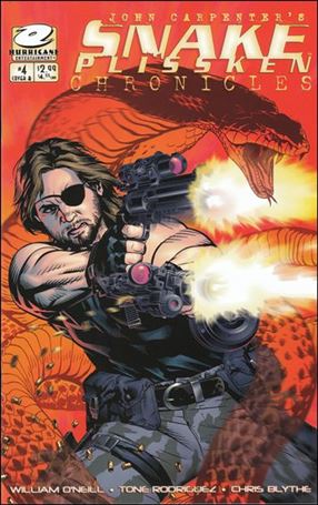 John Carpenter's Snake Plissken Chronicles issue 4-B Michael Golden Cover