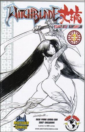 Witchblade: Takeru Manga issue 1-F Midtown Comics / New York Comic Con Cover 1/500
