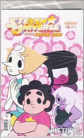 Steven Universe and the Crystal Gems issue 2-E Polybagged Sam Davies Hot Topic Cover