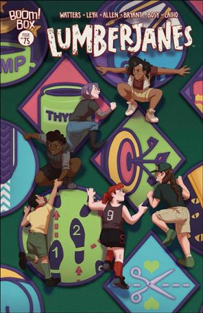 Lumberjanes issue 75-B Harriet Moulton Cover