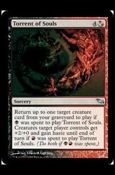 Magic the Gathering: Shadowmoor (Base Set) card 199 Torrent of Souls