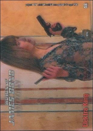 Women of James Bond in Motion (Base Set) card 58 The World Is Not Enough - Elektra King