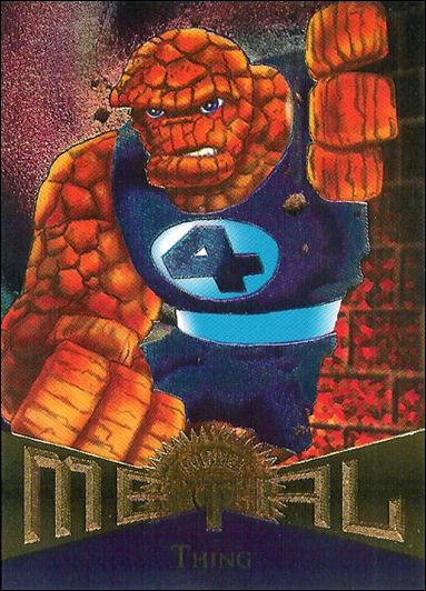 Marvel Metal (Base Set) card 42 Thing