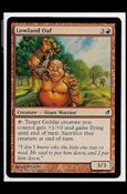 Magic the Gathering: Lorwyn (Base Set) card 184 Lowland Oaf
