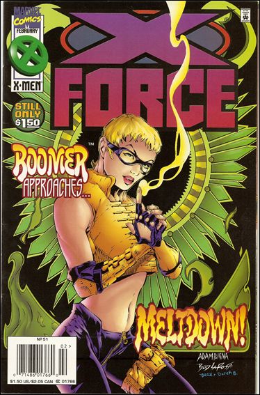 X-Force (1991) issue 51-B Standard Edition / Price Variant
