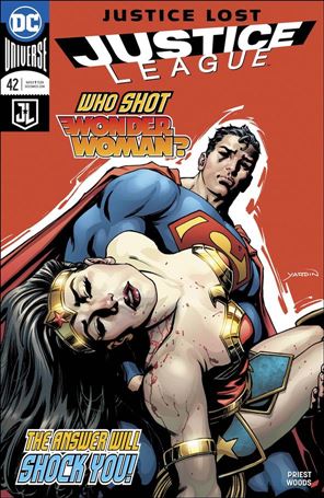 Justice League (2016) issue 42 David Yardin Cover