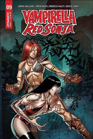Vampirella / Red Sonja issue 9-G Juan Gedeon 1:7 Cover