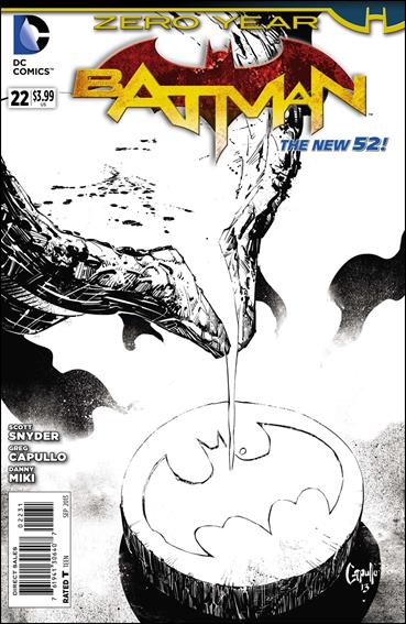 Batman (2011) issue 22-E Greg Capullo 1:100 Black and White Cover