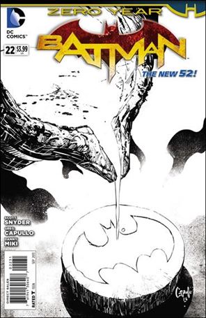 Batman (2011) issue 22-E Greg Capullo 1:100 Black and White Cover