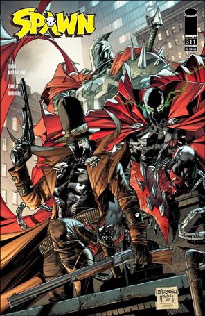 Spawn issue 311-C Carlo Barberi Cover