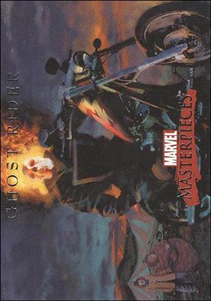 2007 Marvel Masterpieces (Preview Subset) card PT6 Ghost Rider