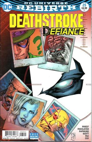 Deathstroke (2016) issue 25-B Shane Davis Cover