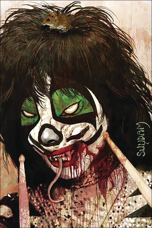 Kiss Zombies issue 4-M Arthur Suydam Virgin Cover