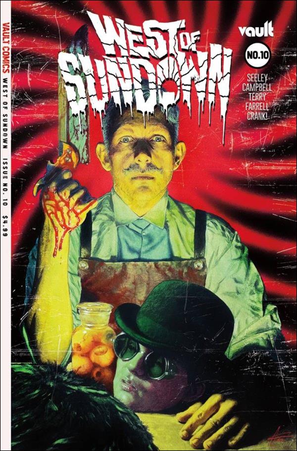 West of Sundown issue 10 Aaron Campbell Cover