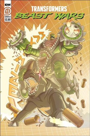 Transformers: Beast Wars issue 13-B Phillip Johnson Cover