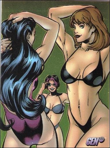 Gen13: Series 1 (Base Set) card 62 Freefall, Rainmaker & Fairchild