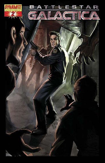 Battlestar Galactica (2006) issue 2 Nigel Raynor Cover